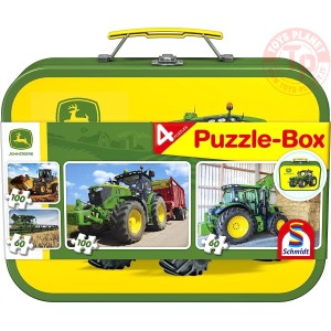 PUZZLE 2X100 PEZZI 2X60 PEZZI JOHN DEERE SCHMIDT 56497 Schmidt