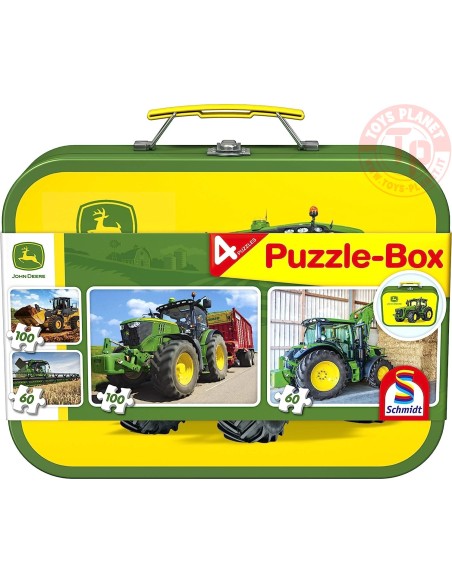 PUZZLE 2X100 PEZZI 2X60 PEZZI JOHN DEERE SCHMIDT 56497 Schmidt