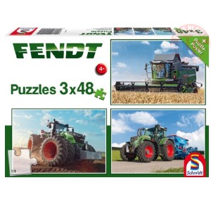 PUZZLE 1050 VARIO / 724 VARIO / 6275L, 3X48 PEZZI SCHMIDT 56221 SCHMIDT