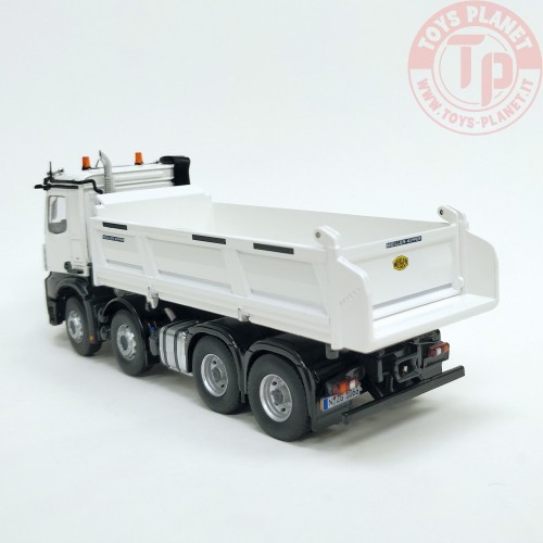 Mercedes Benz Arocs 8x4 Meiller tipper "White" NZG 1066/40 NZG