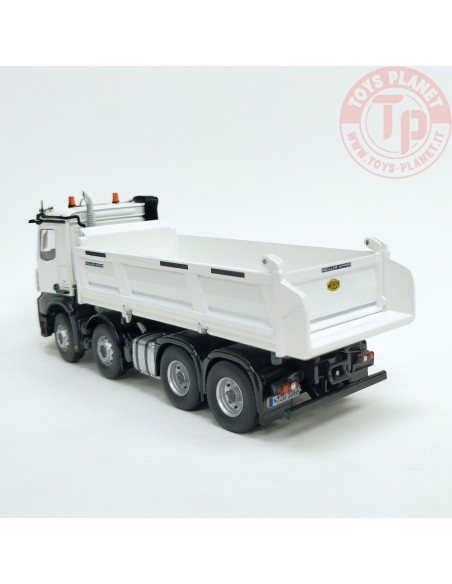 Mercedes Benz Arocs 8x4 Meiller tipper "White" NZG 1066/40 NZG