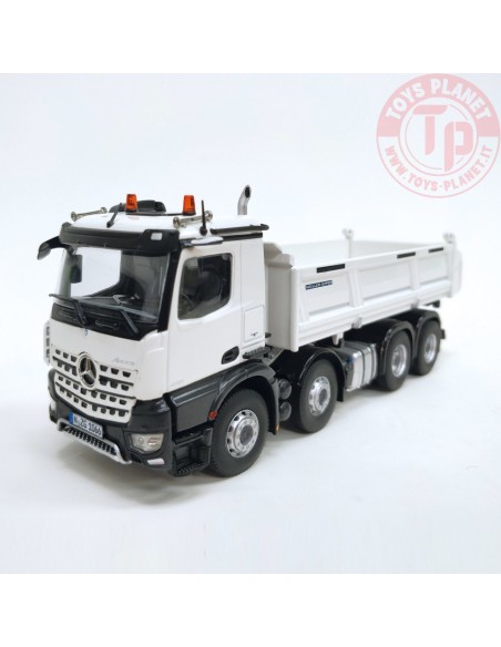 Mercedes Benz Arocs 8x4 Meiller tipper "White" NZG 1066/40 NZG