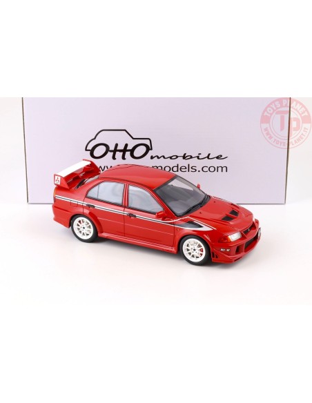Mitsubishi Lancer EVO VI Tommi Makinen rosso 1999 1:18 OT422 OTTOMOBILE Mitsubishi Lancer EVO VI Tommi Makinen rosso 1999 1:18 OT422 OTTOMOBILE