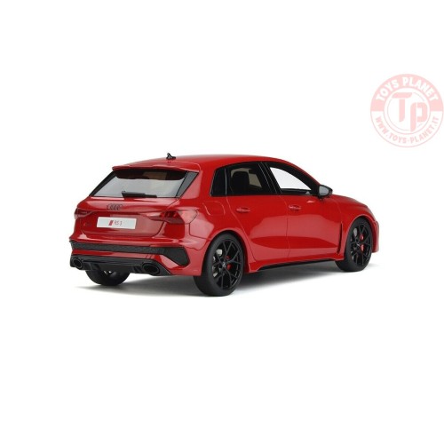 AUDI A3 RS3 Sportback 2021 rosso 1:18 GT378 GT SPIRIT