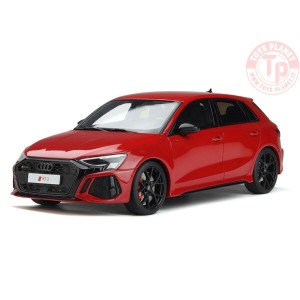 AUDI A3 RS3 Sportback 2021 rosso 1:18 GT378 GT SPIRIT