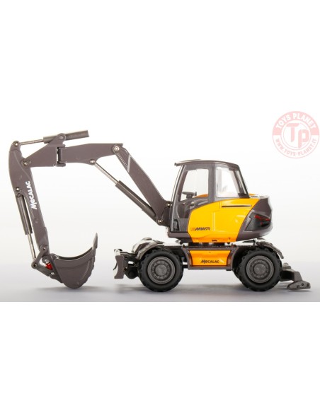 MECALAC 15MWR Wheel excavator with offset two-piece boom attachment CONRAD 2212/0 CONRAD