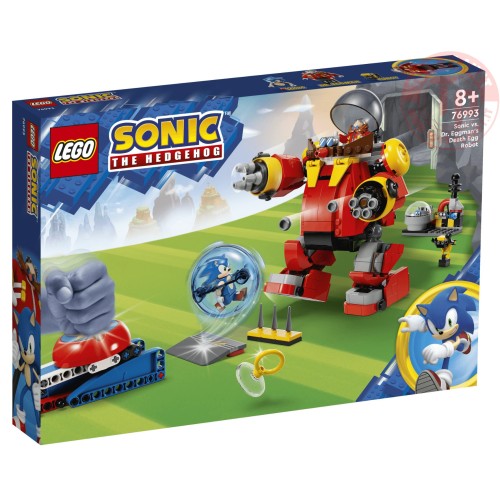 Sonic vs. Robot Death Egg del Dr. Eggman LEGO SONIC 76993 LEGO