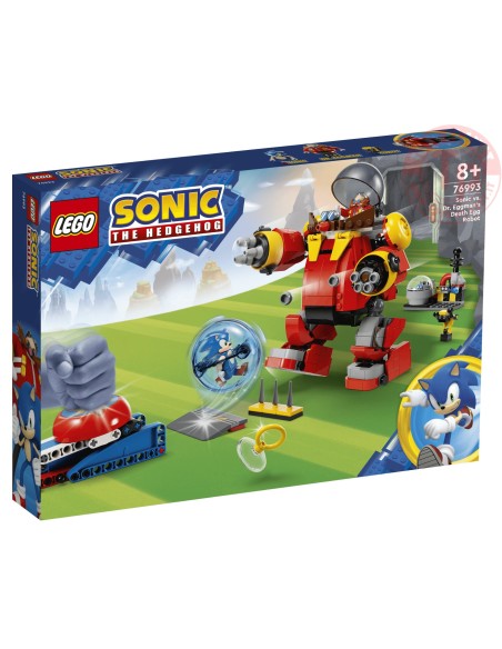 Sonic vs. Robot Death Egg del Dr. Eggman LEGO SONIC 76993 LEGO