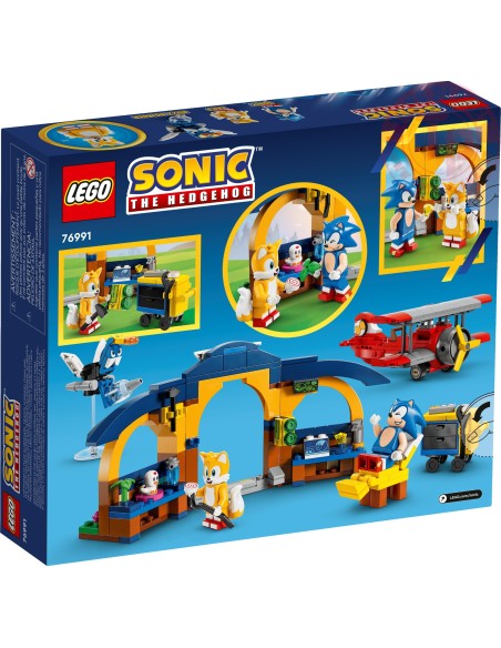 Laboratorio di Tails e Aereo Tornado LEGO SONIC 76991 LEGO