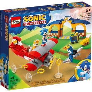 Laboratorio di Tails e Aereo Tornado LEGO SONIC 76991 LEGO