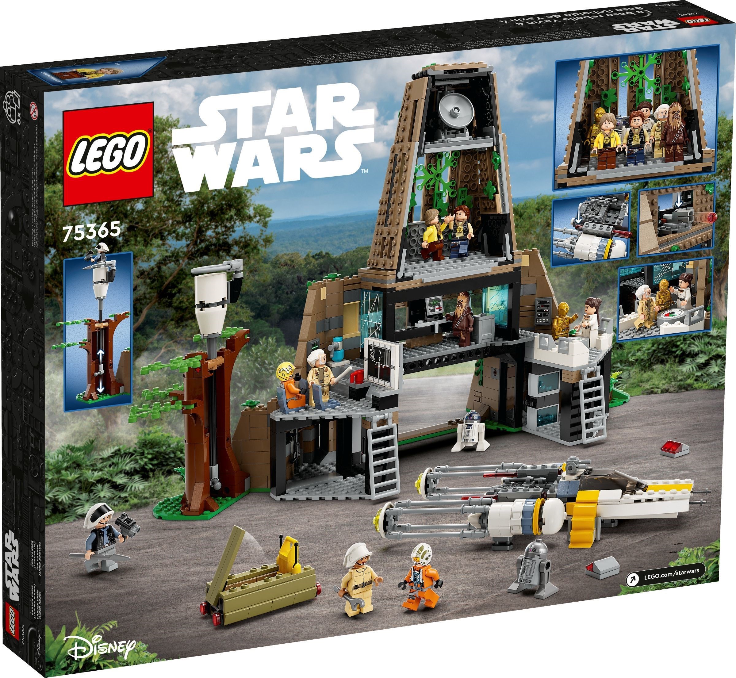 LEGO STAR WARS 75365 Base ribelle su Yavin 4 LEGO