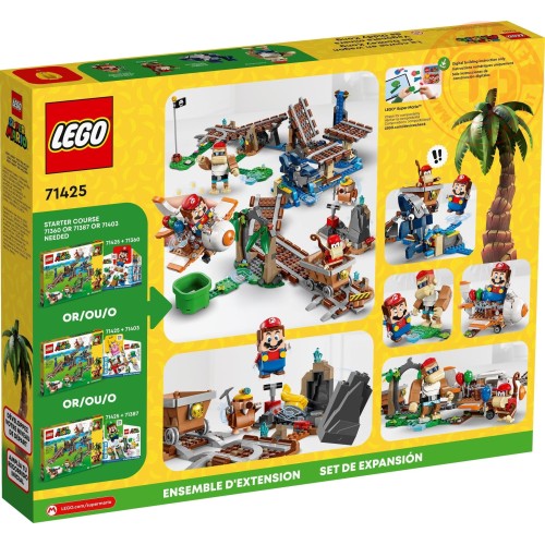 Pack di espansione Corsa nella miniera di Diddy Kong LEGO SUPER MARIO 71425 LEGO