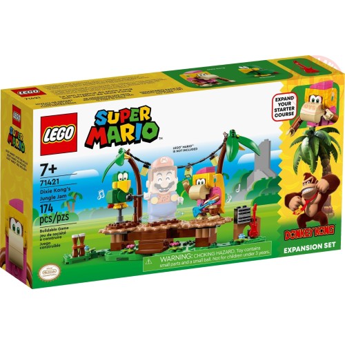 Pack di espansione Concerto nella giungla di Dixie Kong LEGO SUPER MARIO 71421 LEGO