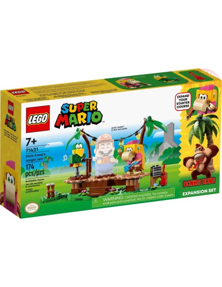 Pack di espansione Concerto nella giungla di Dixie Kong LEGO SUPER MARIO 71421 LEGO
