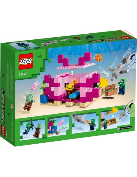 La casa dell’Axolotl LEGO MINECRAFT 21247 LEGO La casa dell’Axolotl LEGO MINECRAFT 21247 LEGO