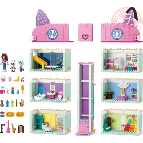 La casa delle bambole di Gabby LEGO GABBY S DOLLHOUSE 10788 LEGO