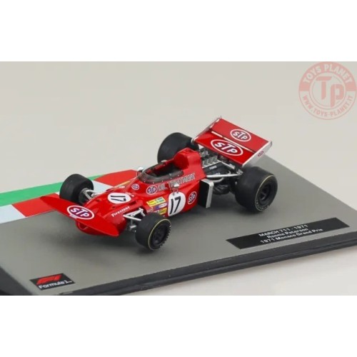 March 711 1971 R. Peterson - 1:43 ATLAS F1M044A MODELLI EDICOLA