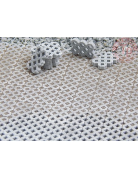 Finitrici per erba grigio 105 pz 1:45/ 1:50 JUWEELA 24169 JUWEELA