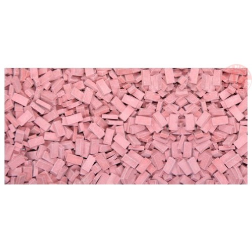 Mattoni rosso chiaro 1000 pezzi 1:45/1:50 JUWEELA 24018 JUWEELA
