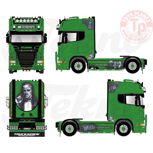 Scania R-serie Topline 4x2 WS Transporte TEKNO 83321 TEKNO