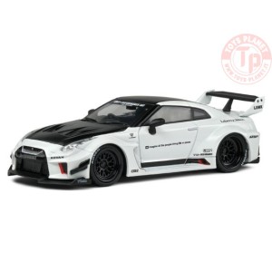 NISSAN GT-RR (R35) LB WORKS SILHOUETTE COUPE 2016 WHITE/BLACK 1:43 SL4311203 SOLIDO