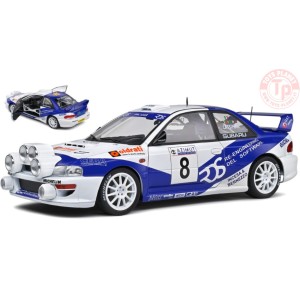 SUBARU IMPREZA WRC99 N.8 RALLY MONZA 2000 W/LIGHTS 1 31,10 31,10 ROSSI/CASSINA 1:18 SL1807403 SOLIDO