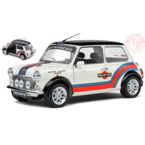 MINI COOPER SPORT MARTINI EVOCATION 1998 WHITE 1:18 SL1800610 SOLIDO