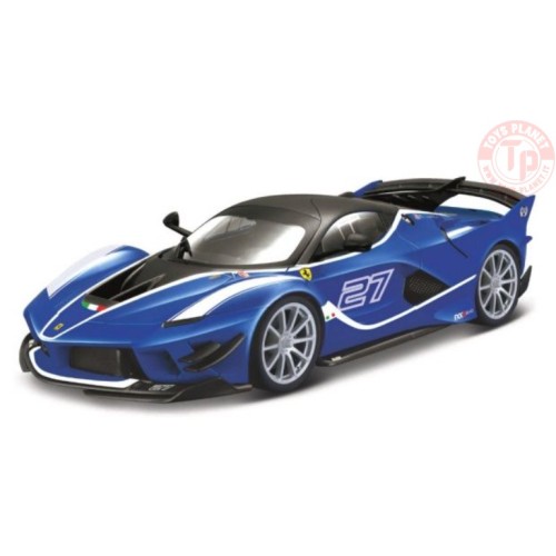FERRARI FXX-K EVO N.27 BLUE 1:18 BU16012B BURAGO