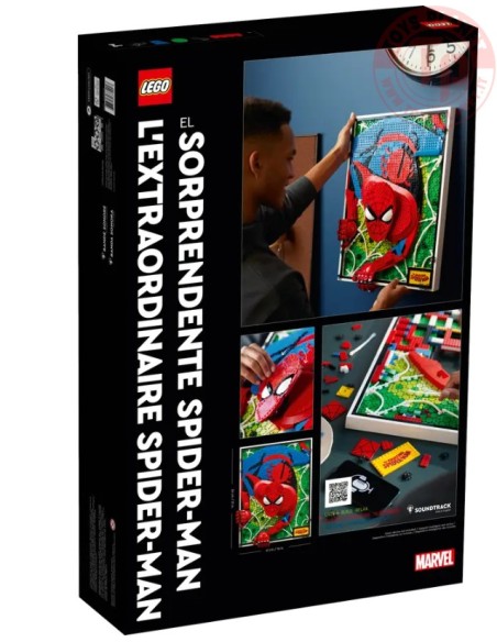 The Amazing Spider-Man LEGO ART 31209 LEGO