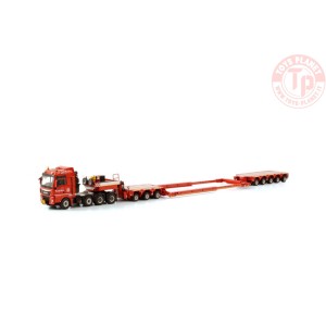 MAN TGX XXL 8X4 INTER COMBI SCHEUERLE SET FAGIOLI WSI MODELS 01-3939 WSI MODELS