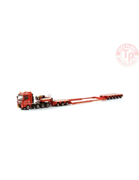 MAN TGX XXL 8X4 INTER COMBI SCHEUERLE SET FAGIOLI WSI MODELS 01-3939 WSI MODELS