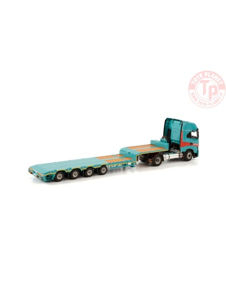 IVECO S-WAY HIGH 4X2 SEMI LOW LOADER - 4 AXLE - GRUBER WSI 01-3909 WSI MODELS