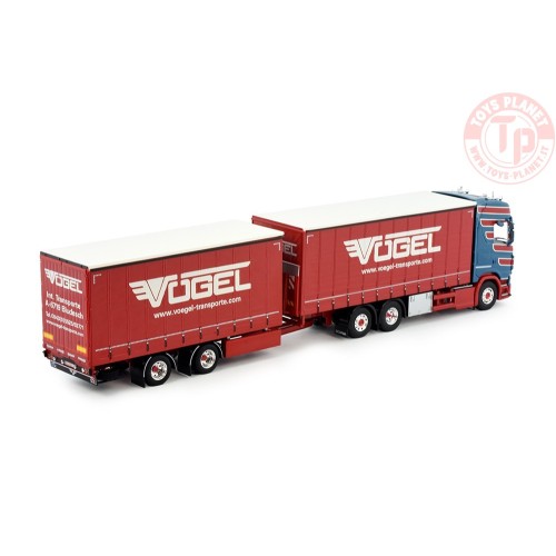 Scania Next Gen S-serie Highline autotreno biga Vögel Transporte TEKNO 83616 TEKNO