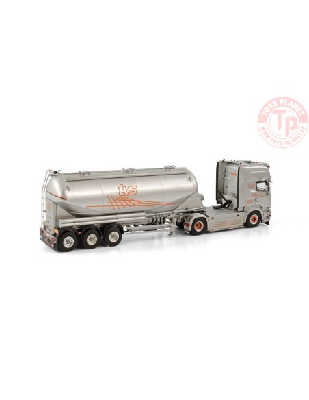 SCANIA STREAMLINE TOPLINE 4X2 BULK TRAILER | OMEPS - 3 AXLE - TOM VAN STEENKISTE WSI 01-3935 WSI MODELS
