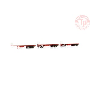 TRIPLE ROAD TRAIN TRAILER - 3 AXLE + DOLLY SET - 2 AXLE MAMMOET DRAKE 410305 DRAKE