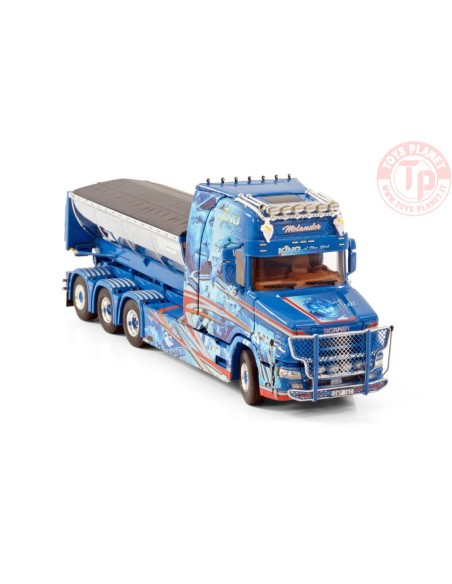 VLASTUIN TORPEDO 8X4 RIGED TRUCK WITH HOOKLIFT SYSTEM + HOOKLIFT CONTAINER ASPHALT MOLANDER WSI 01-3868 WSI MODELS VLASTUIN TORPEDO 8X4 RIGED TRUCK WITH HOOKLIFT SYSTEM + HOOKLIFT CONTAINER ASPHALT MOLANDER WSI 01-3868 WSI MODELS