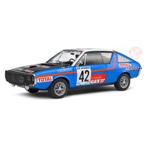 1/18 RENAULT 17 BLUE RALLYE ABIDJAN NICE 1976 SL1803706 SOLIDO