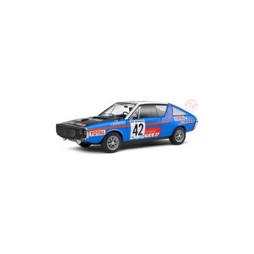 1/18 RENAULT 17 BLUE RALLYE ABIDJAN NICE 1976 SL1803706 SOLIDO