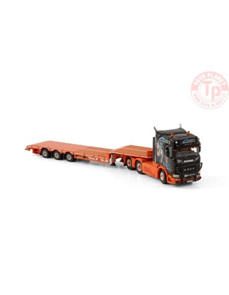 SCANIA R NORMAL CR20N 6X4 SEMI LOWLOADER - 3 AXLEELEMENT OG SPESIALTRANSPORT WSI 01-3903 WSI MODELS SCANIA R NORMAL CR20N 6X4 SEMI LOWLOADER - 3 AXLEELEMENT OG SPESIALTRANSPORT WSI 01-3903 WSI MODELS
