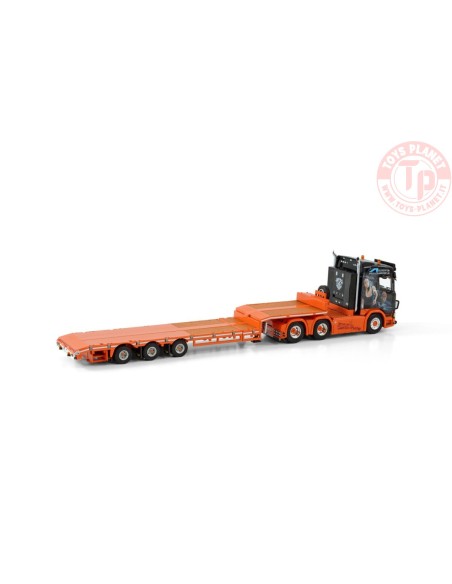 SCANIA R NORMAL CR20N 6X4 SEMI LOWLOADER - 3 AXLEELEMENT OG SPESIALTRANSPORT WSI 01-3903 WSI MODELS SCANIA R NORMAL CR20N 6X4 SEMI LOWLOADER - 3 AXLEELEMENT OG SPESIALTRANSPORT WSI 01-3903 WSI MODELS