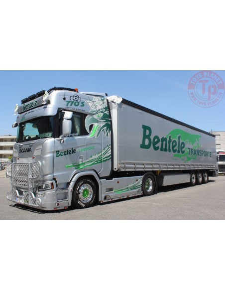 SCANIA S HIGHLINE CS20H 4X2 CURTAINSIDE TRAILER - 3 AXLE - BENTELE WSI 01-3914 WSI MODELS SCANIA S HIGHLINE CS20H 4X2 CURTAINSIDE TRAILER - 3 AXLE - BENTELE WSI 01-3914 WSI MODELS