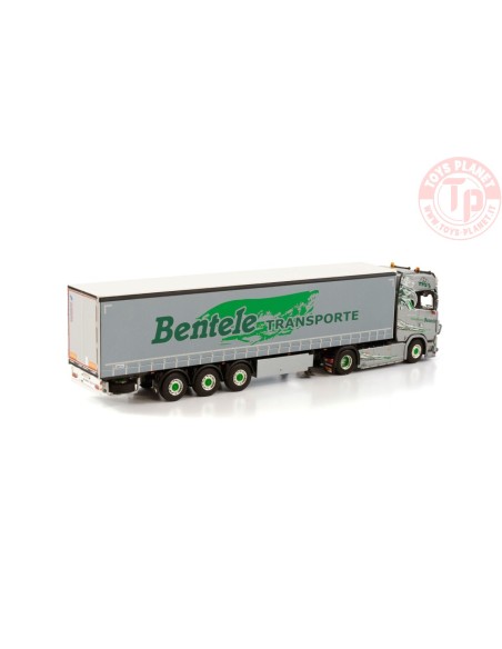 SCANIA S HIGHLINE CS20H 4X2 CURTAINSIDE TRAILER - 3 AXLE - BENTELE WSI 01-3914 WSI MODELS SCANIA S HIGHLINE CS20H 4X2 CURTAINSIDE TRAILER - 3 AXLE - BENTELE WSI 01-3914 WSI MODELS