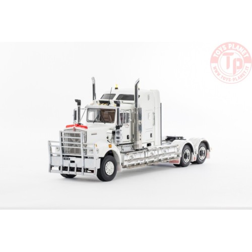 KENWORTH C509 SLEEPER WHITE/BLACK DRAKE Z01523 DRAKE