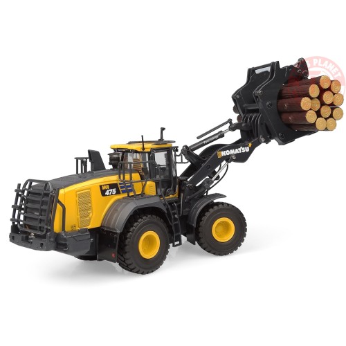 Komatsu WA475-10 Tool linkage with log grapple UH 8165 UNIVERSAL HOBBIES