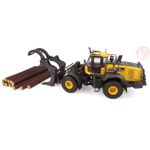 Komatsu WA475-10 Tool linkage with log grapple UH 8165 UNIVERSAL HOBBIES