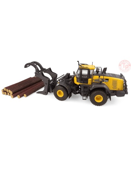 Komatsu WA475-10 Tool linkage with log grapple UH 8165 UNIVERSAL HOBBIES