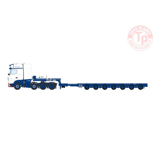 Mercedes-Benz Actros With Nooteboom 7-axle semi low loader - TADANO IMC MODELS 80-1030 IMC MODELS