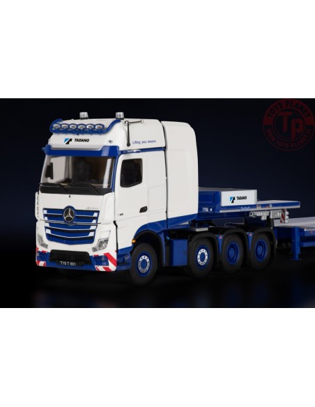 Mercedes-Benz Actros With Nooteboom 7-axle semi low loader - TADANO IMC MODELS 80-1030 IMC MODELS Mercedes-Benz Actros With Nooteboom 7-axle semi low loader - TADANO IMC MODELS 80-1030 IMC MODELS
