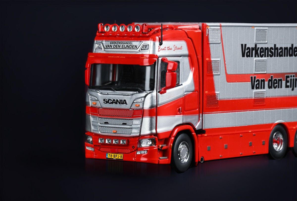 IMC MODELS Camion SCANIA S High Roof 4x2 – G.V.D. BRINK (1/50, Neuf)