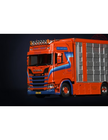 SCANIA S HIGH ROOF WITH LIVESTOCK TRAILER RINUS VAN BEERS IMC MODELS 32-0197 IMC MODELS SCANIA S HIGH ROOF WITH LIVESTOCK TRAILER RINUS VAN BEERS IMC MODELS 32-0197 IMC MODELS